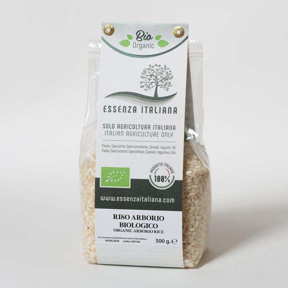 Riso arborio BIO 100% italiano 500g - Essenza Italiana