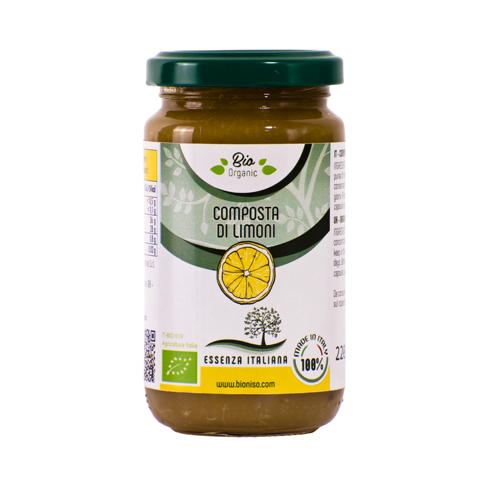Composta di limoni senza pectina 220g - Essenza Italiana