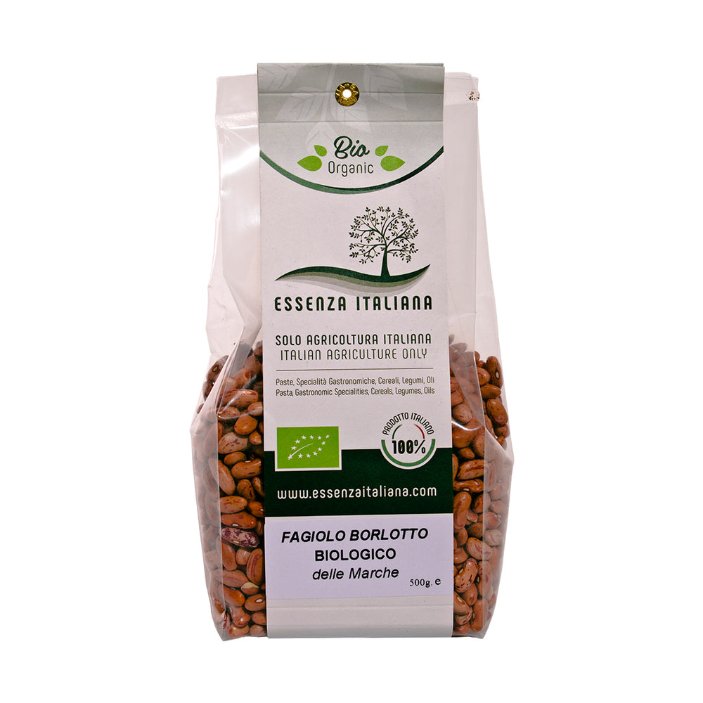 Fagioli Borlotti BIO 100% italiani 500g - Essenza Italiana