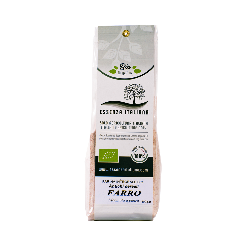 Farina semintegrale di farro 400g - Essenza Italiana