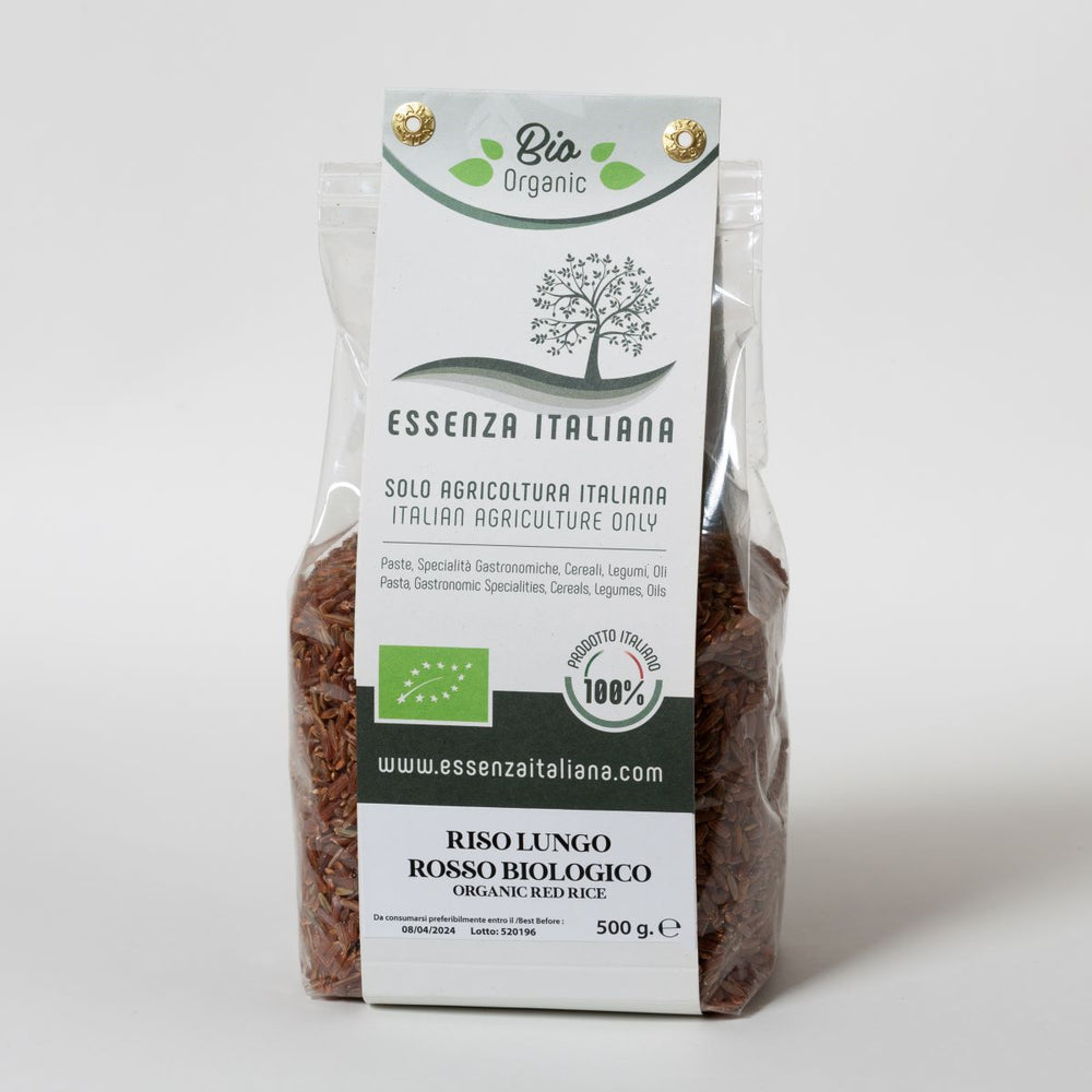 Riso rosso BIO 100% italiano 500g - Essenza Italiana