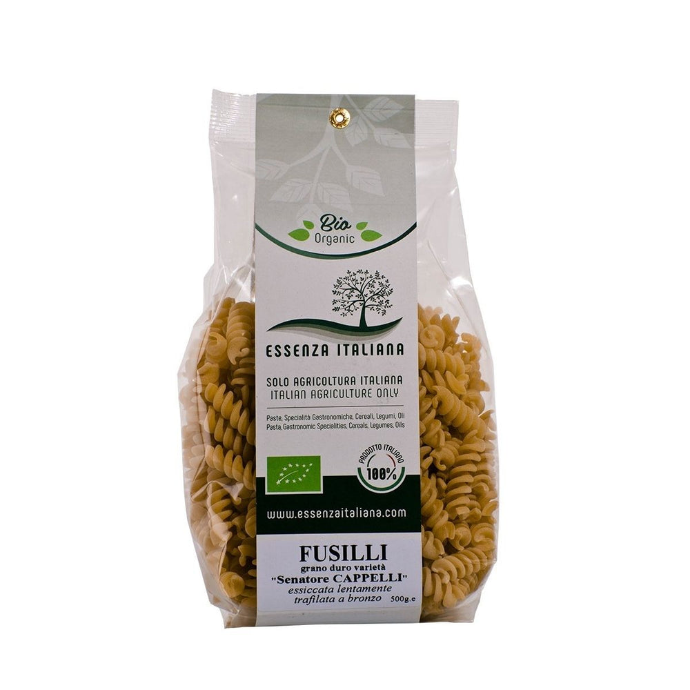 Fusilli di grano antico "Senatore Cappelli" BIO 100% italiani 500g - Essenza Italiana