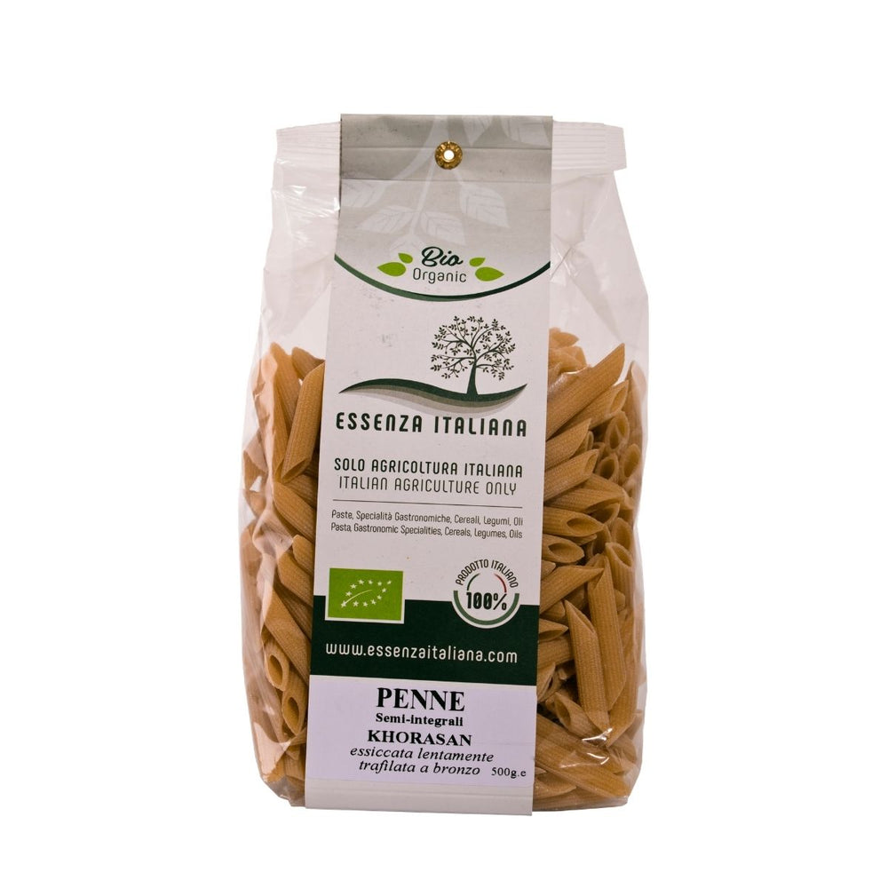 Penne di khorasan BIO 100% made in Italy 500g - Essenza Italiana